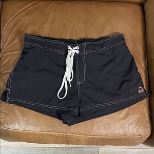 Gerry Weber Black Athletic Shorts with White Accents